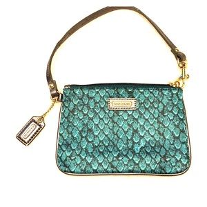 Coach Taylor Sateen snakeskin print